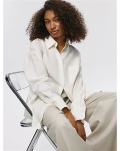 Рубашка оверсайз из 100% премиального льна Sela