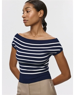 Вязаный топ с открытыми плечами Sela