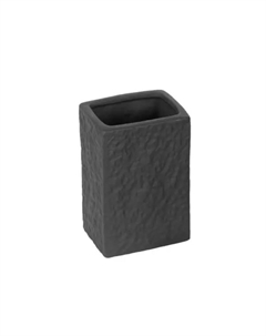 Стакан для зубных щёток Lemer Cabras керамика цвет черный