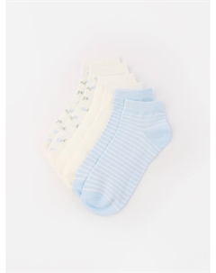 Набор укороченных носков (3 пары в комплекте) Zolla