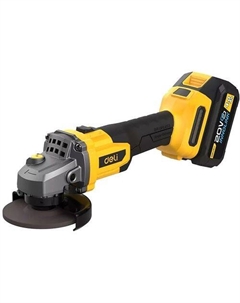 Угловая шлифмашина DC601, аккумуляторная, с 2 АКБ Deli