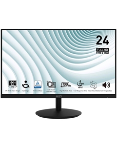 Монитор 24" PRO MP242A IPS 1920x1080 1ms HDMI, DisplayPort, VGA Msi