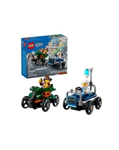 Конструктор Набор гоночных машин: Самолет против больничной койки CITY 60459 Lego