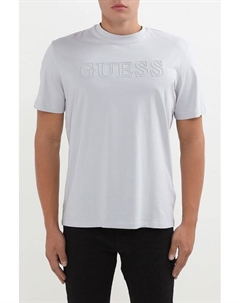 Футболка хлопковая с логотипом Guess