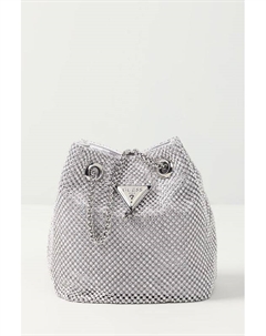 Сумка на цепочке с декором из страз Lua Pouch Minime Guess