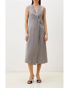 Платье c v-вырезом и запахом Cocos moscow