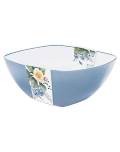 Салатник Цветущий сад 0,7л пластик Полимербыт