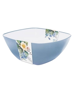 Салатник Цветущий сад 2л пластик Полимербыт