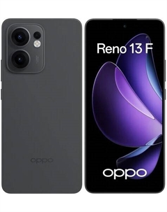 Смартфон OPPO Reno13 F, 6.67" 2400x1080 AMOLED, MediaTek Helio G100, 8Gb RAM, 512Gb, 3G/4G, NFC, Wi-Fi, BT, 3xCam, 2-Sim, 5.8 А·ч, USB Type-C, Android 15, серый Oppo