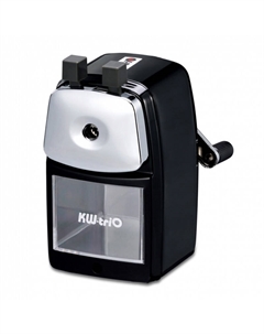 Точилка для карандашей механическая 30VA-BLK, контейнер для стружки, 1 отверстие (30VA-BLK) Kw-trio
