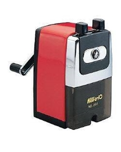 Точилка для карандашей механическая 307A, контейнер для стружки, 1 отверстие (307A) Kw-trio