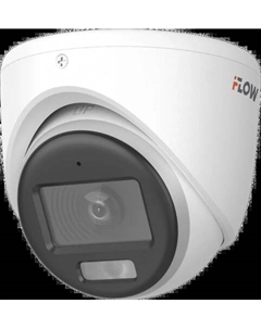 Камера HD-TVI/AHD/CVI/CVBS F-AC-2326M 2.8 мм уличная, купольная, 2 Мпикс, CMOS, до 1920x1080, ИК подсветка 20 м, -40 - +60, белый (F-AC-2326M) Iflow