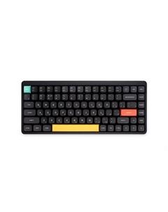 Клавиатура проводное/беспроводное AIR75 V2, механическая, Gateron 2.0 Cowberry Switch LP, подсветка, Bluetooth/Радиоканал/USB, черный (AIR75v2-BB-24) Nuphy