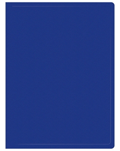 Папка пластик, синий (-ECB30BLUE) Buro