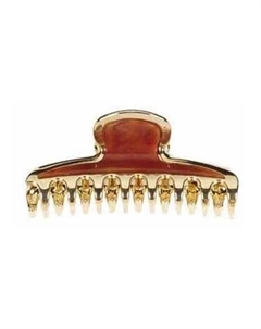 Заколка для волос Заколка-краб коричневая Janeke