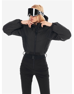 Женский демисезонный комбинезон Чёрный, Черный Bonkombinezon