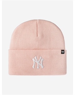 Шапка с отворотом  BRAND B-HYMKR17ACE New York Yankees MLB (розовый), Розовый '47