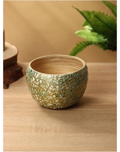 Ваза, 15×15×10.5 см, бамбук Nobrand