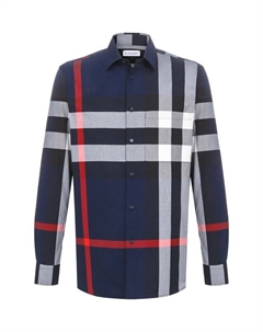 Хлопковая рубашка Burberry