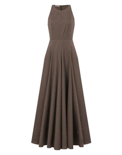 Хлопковое платье Brunello cucinelli