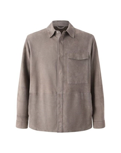 Замшевая куртка-рубашка Mvst