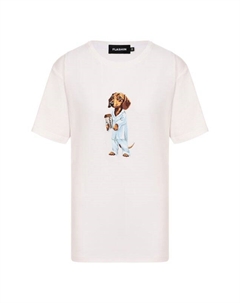 Хлопковая футболка Flashin'