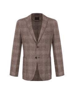 Пиджак изо льна и шерсти Zegna