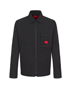 Хлопковая куртка-рубашка Hugo