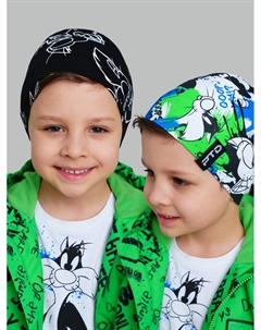 Шапка трикотажная для мальчиков, 2 шт в комплекте Playtoday kids