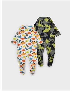 Комбинезон детский трикотажный для мальчиков, 2 шт в комплекте Playtoday newborn