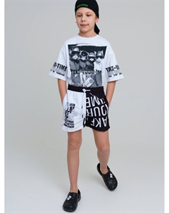 Шорты текстильные плавательные для мальчиков, средней длины Playtoday tween