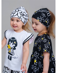 Косынка детская трикотажная для девочек, 2 шт в комплекте Playtoday baby