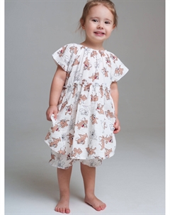 Комплект детский текстильный для девочек: косынка, платье, шорты Playtoday newborn