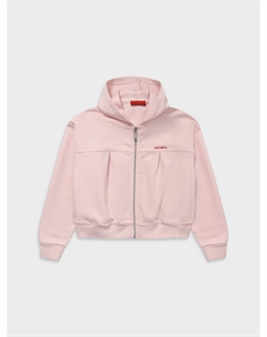 Спортивная куртка с капюшоном, розовая Max&co