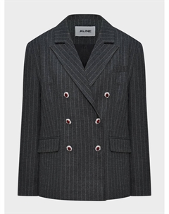 Двубортный жакет в полоску Aline