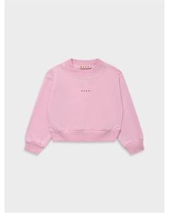 Свитшот укороченный, розовый Marni