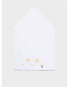 Косынка в горошек, белая Il trenino