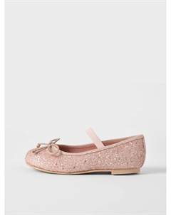 Туфли с блестками, розовые Pretty ballerinas
