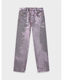 Джинсы с серебристым напылением Diesel