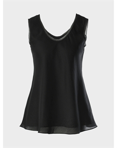 Топ черного цвета с широкими бретелями Flashin'