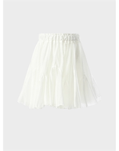 Мини-юбка белого цвета Flashin'