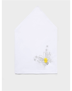 Косынка с бабочкой, белая Il trenino