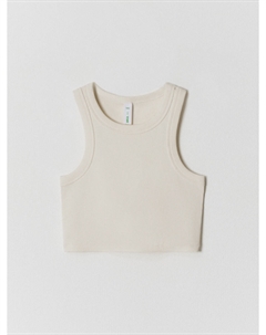 Укороченный топ в рубчик для девочек Sela