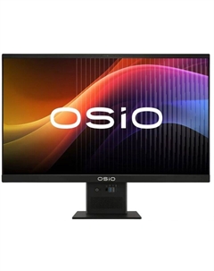 Моноблок 23.8'' OSIO BaseLine B240i-004b i3 1115G4/8GB/512GB SSD/UHDG/1920x1080/GbitEth/WiFi/BT/Cam/Win11Pro/black (RUS) Osio