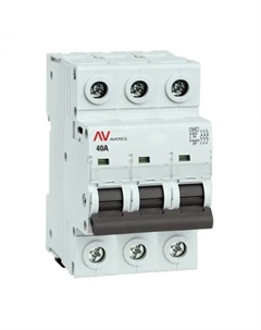 Выключатель нагрузки Averes AV 3P N 40 А C40 6 кА Ekf