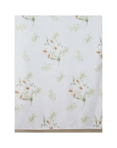 Тюль на отрез Цветы 1 м/п 280 см цвет желтый Без бренда