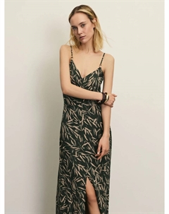 Миди сарафан с принтом Zarina