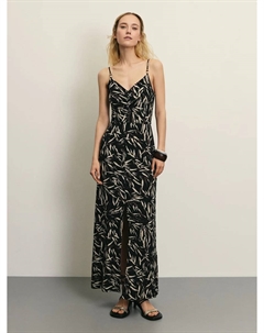 Миди сарафан с принтом Zarina