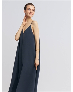 Платье-комбинация макси на бретельках Zolla