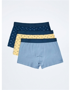 Набор трусов из хлопка (3 шт. в комплекте) Zolla